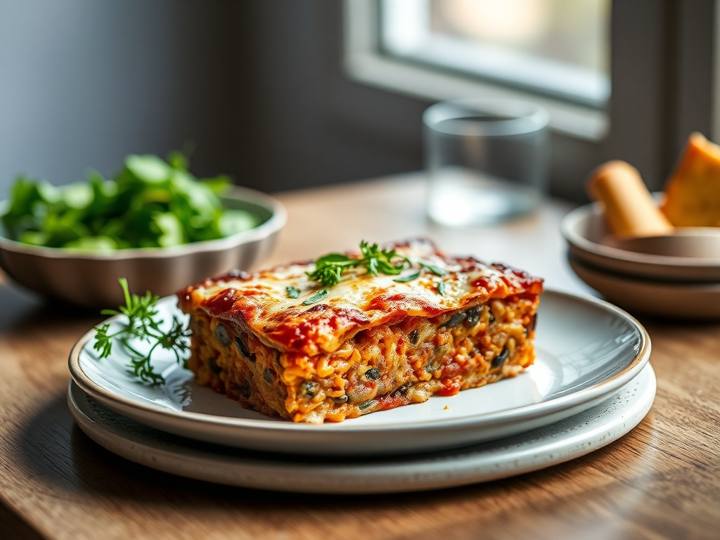 Quick Vegetarian Moussaka